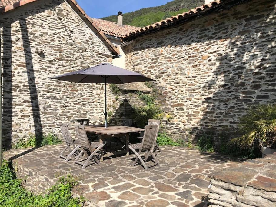 Maison rurale au cœur des Cévennes Ardéchoises Dompnac Exterior foto