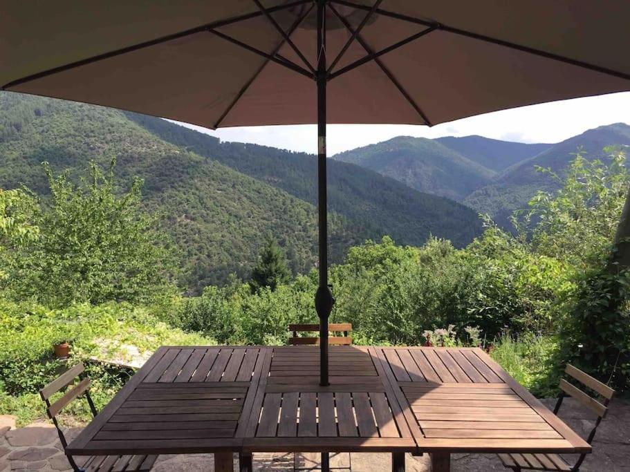Maison rurale au cœur des Cévennes Ardéchoises Dompnac Exterior foto